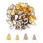 Unicraftale 201 Stainless Steel Sew on Prong Settings, Claw Settings for Pointed Back Rhinestone, Teardrop