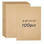 100 листы a4 чистая крафт-бумага, бумага для печати, прямоугольные