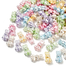 Непрозрачные акриловые бусины с имитацией жемчуга, кролик