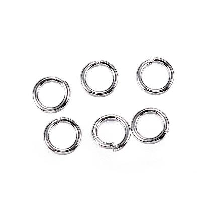 304 Stainless Steel Jump Rings, Open Jump Rings