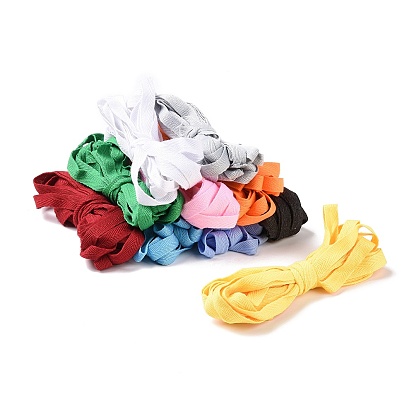 Cotton Twill Tape Ribbons, Herringbone Ribbons, for Sewing Craft