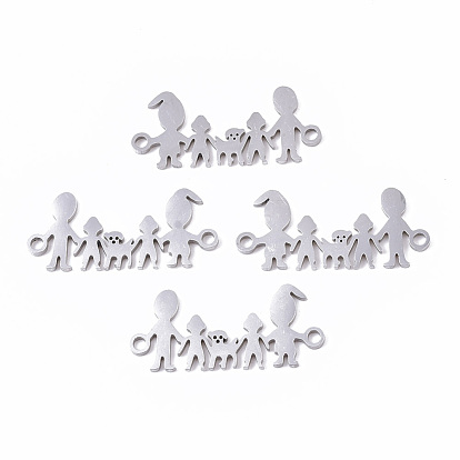 201 Stainless Steel Links Connectors, Laser Cut Links, Family