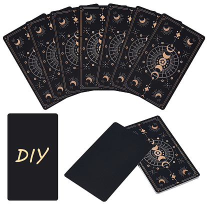 100 шт. прямоугольные бумажные карты Таро, фаза луны