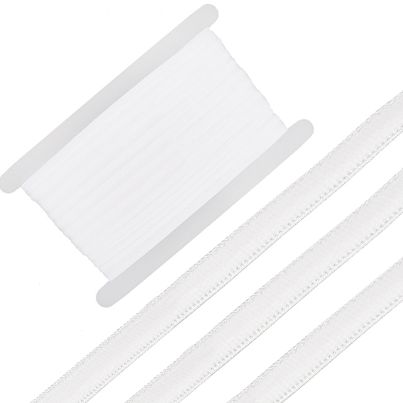 10 ярдов плоская полиэстеровая противоскользящая эластичная лента, силиконовый шнур-фиксатор для одежды