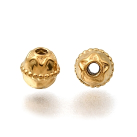 304 из нержавеющей стали разделительные бусины, ионное покрытие (ip), овальные