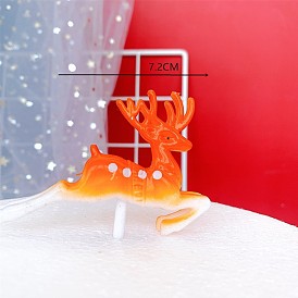 Plastic Cake Toppers, Christmas Theme, Cake Decoration Supplies, Reindeer/Stag