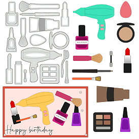 Тема макияжа трафареты для резки углеродистой стали, для diy scrapbooking, Фотоальбом, декоративная бумага для тиснения