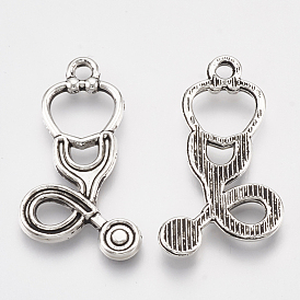 Сплавочные сеттинги для кулона, тибетский стиль, эхолот, без кадмия и без свинца