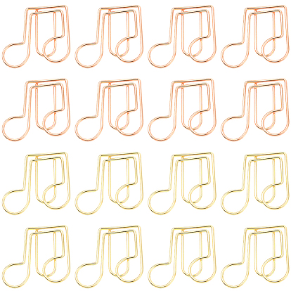 40 шт 2 цвета железные скрепки, милые скрепки, забавные закладки маркировочные клипы