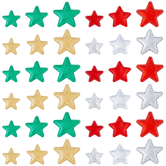 120 шт 12 стиль рождественская звезда нетканый материал украшения аксессуары
