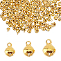 240 шт 3 стили латунные рождественские колокольчики подвески