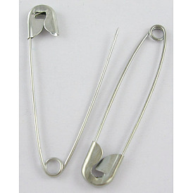 Iron Safety Pins, 56x12mm, Hole: 6mm