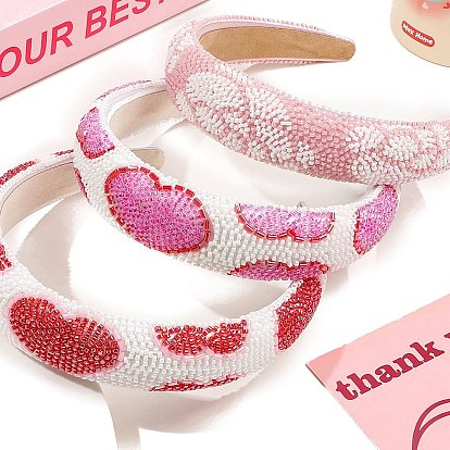 Стеклянные ленты для волос, аксессуары для волос для женщин и девочек