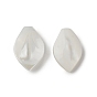 Natural Sea Shell Beads, Top Drilled Beads, Leaf