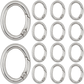 20пружинные кольца из цинкового сплава, овальные