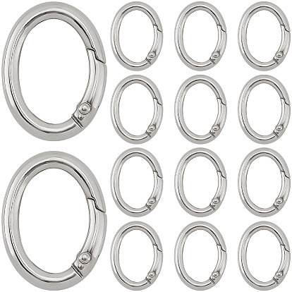 20пружинные кольца из цинкового сплава, овальные