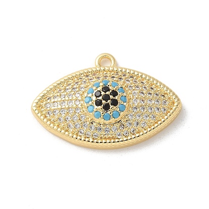 Латунные микро проложить кубического циркония подвески, без кадмия, без никеля и без свинца, глаз