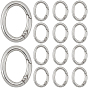 20пружинные кольца из цинкового сплава, овальные