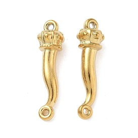 304 итальянский рожок из нержавеющей стали с корончатыми звеньями