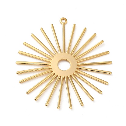Brass Pendant, Real 18K Gold Plated