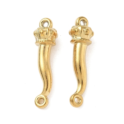 304 итальянский рожок из нержавеющей стали с корончатыми звеньями