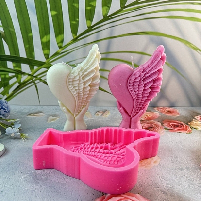 Moules à bougie en silicone bricolage, pour la fabrication de bougies, ailier