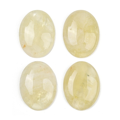 Естественный лимонный кварц кабошонов, овальные