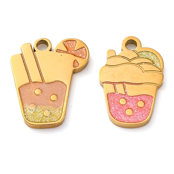 304 нержавеющей стальной эмали подвески, напитки очарование, ионное покрытие (ip)