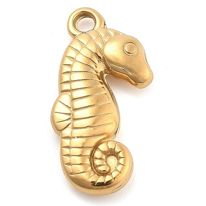 Ионное покрытие (ip) 304 подвески из нержавеющей стали, форма морской лошади