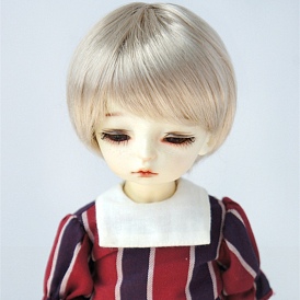 High Temperature Fiber Doll Short Wig Hair, for DIY Boy Ball-jointed Doll Makings Accessories