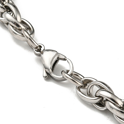 201 Stainless Steel Rope Chain Bracelets