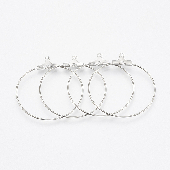 304 подвески из нержавеющей стали, обручание серьги