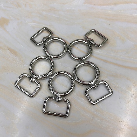 Застежками сплава поворотные, для сумок и чемоданов, кольцо