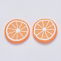 Handmade Polymer Clay Cabochons, Polymer Clay Slices for Resin Crafts & DIY Projects, Lemon