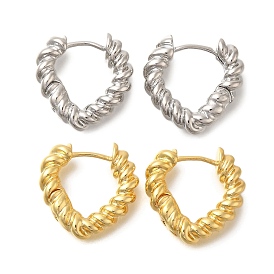 Серьги-кольца из латуни с покрытием стойки, без свинца и без кадмия, долговечный