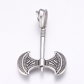 304 Stainless Steel Pendants, Axe