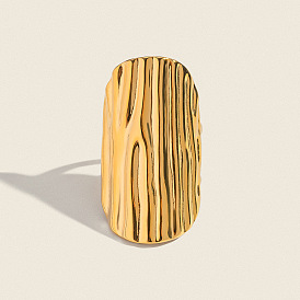 304 открытые манжеты из нержавеющей стали, овальные