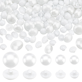 300шт 5 стиль 1-отверстие смоляные пуговицы на ножке, пуговица в форме гриба