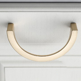 Zinc Alloy Drawer Handle, Semicircle, for Cupboard Door