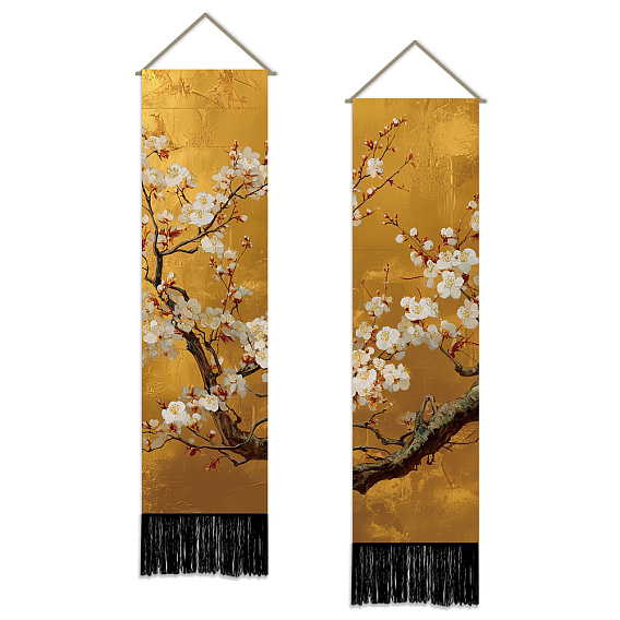 Гобелен из полиэстера, для украшения спальни гостиной, прямоугольные