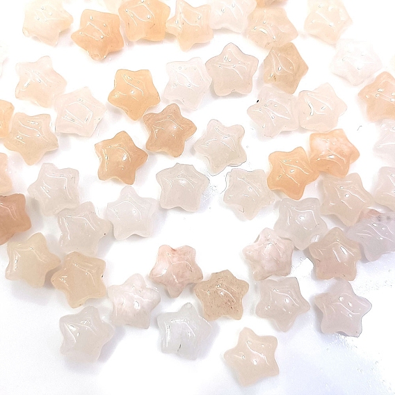 Natural Aventurine Beads, Star
