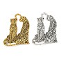 Сплавочные подвески тибетского стиля, леопард