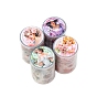 Girls PET Adhesive Paper Tapes, Decorative Sticker Roll Tape, for Card-Making, Scrapbooking, Diary, Planner, Envelope & Notebooks