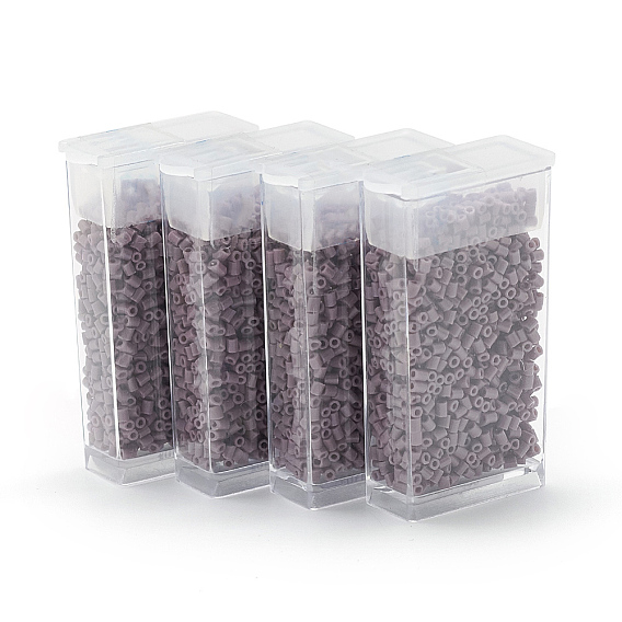 Стеклянные бусины matsuno mgb, japanese bugle beads, непрозрачное стекло круглое отверстие rocailles bugle beads