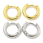 Латунные серьги обруча, круглые