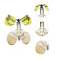 Gorgecraft Magic Flying Butterfly, Rubber Band Powered Wind up Butterfly Toy, for Surprise Gift or Party Playing