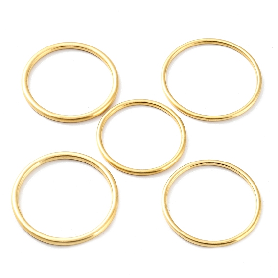 Ионное покрытие (IP) 304 простые браслеты из нержавеющей стали