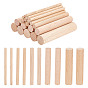 50шт 5 стильные палочки из цельного бука, штифты, колонка