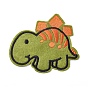 Computerized Embroidery Cloth Iron on/Sew on Patches, Costume Accessories, Appliques, Dinosaur