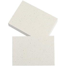 Поздравительная открытка из экологически чистой бумаги, прямоугольные